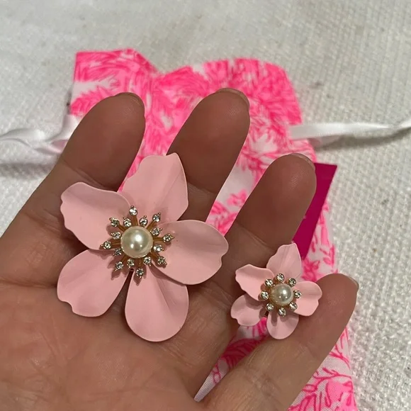 Lilly Pulitzer Pearl Orchid Bracelet New - Picture 6 of 6